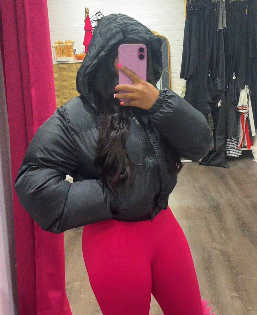 LAVISH CROPPED PUFFER