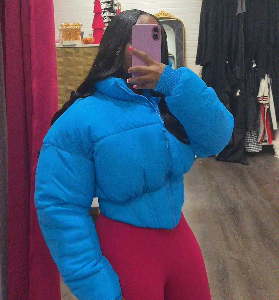 LAVISH CROPPED PUFFER