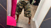 Lavish Camo Rhinestones Jorts