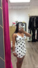 LAVISH POLKA DOT DRESS