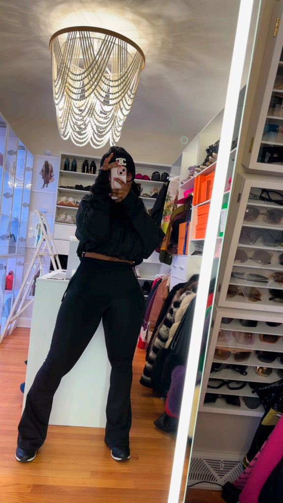 Black Flare 2 Piece set