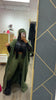 Lavish Cardigan With Headwrap