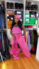 Pink Lavish Flare Set