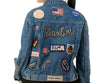 Lavish Patchwork Denim Jacket