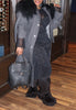 Lavish Mongolian Fur Trench Jacket