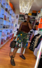 Lavish Army Patch Jorts