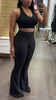 Lavish Everyday Crop Flare Set