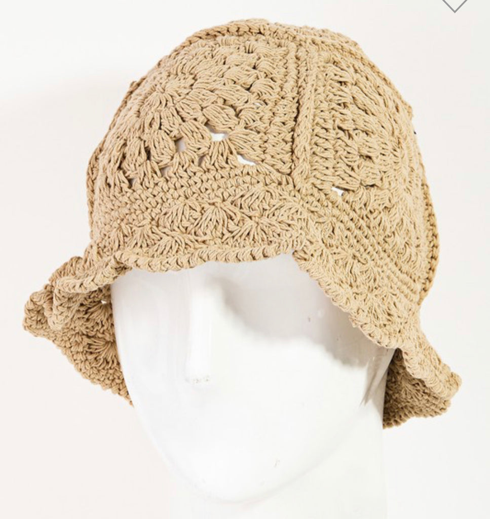 Lavish Solid Color Crochet Hats