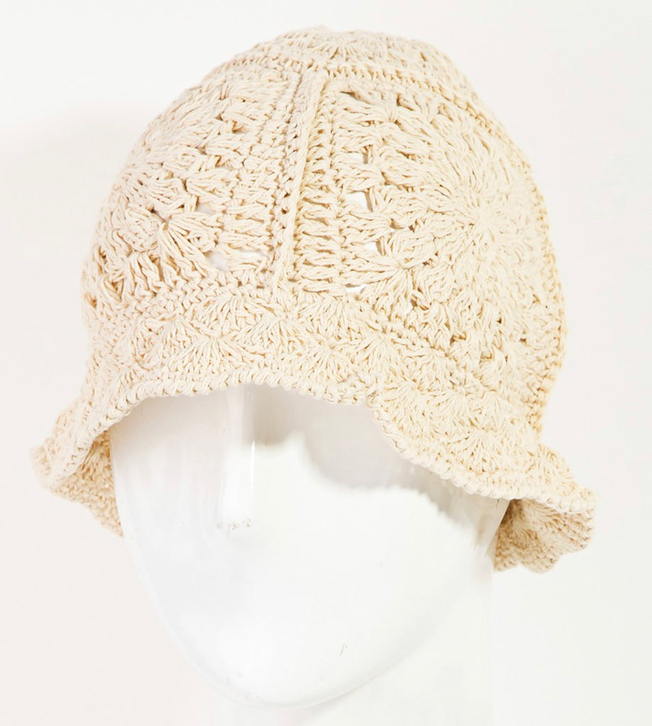 Lavish Solid Color Crochet Hats